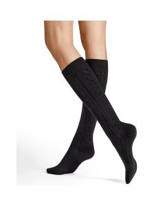 Hudson wollen kniesokken Winter Plait